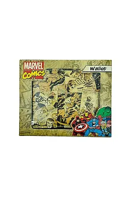 Marvel Reloaded Comic Outside Print Wallet • £12.99