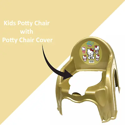 £12.99 • Buy Children Potty Training Chair Kid Toddler Plastic Toilet Seat Handle Splashguard