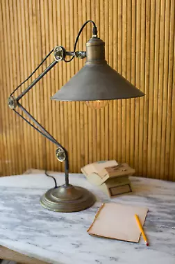 Metal Table Lamp Brass • $237.95