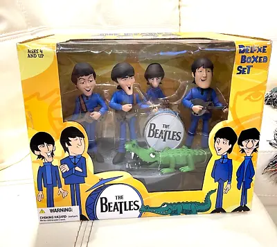 Mc Farlane Toys Deluxe Boxed Set The Beatles Figure 1960's Cartoon • $239