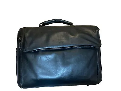 APPLE Macintosh LEATHER Computer Carry Bag/Case RARE VINTAGE • $68.21