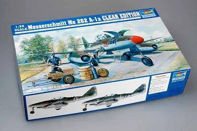 Trumpeter 1/32 02261 Messerschmitt Me262A-1a Clear Edition • $38.99