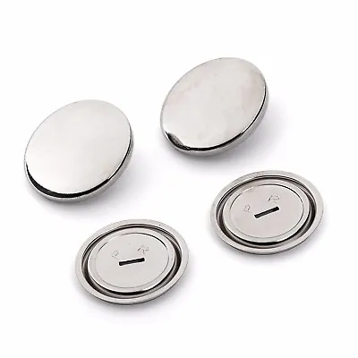 Prym Metal Cover Buttons 11mm 15mm 19mm 23mm 29mm & 38mm Various Pack Sizes • £5.08