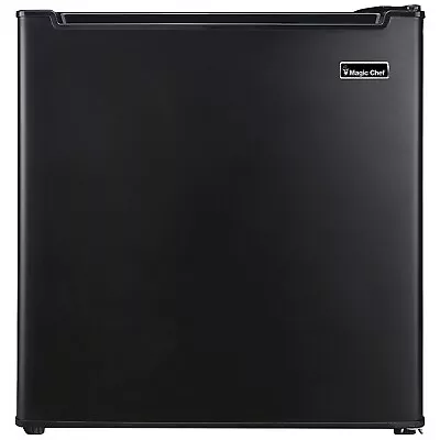 Magic Chef 1.7 Cubic-Ft Manual Defrost Refrigerator Black MCR170BE • $158.99