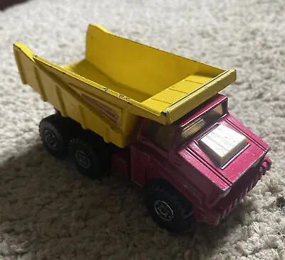 Vintage Lesney Matchbox Super Kings K-4 Big Tipper 1973 Made In England Rare • $3.72