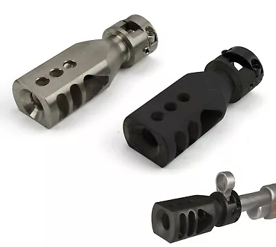 All Steel (Bolt On) Tanker Muzzle Brake Compatible With Mosin Nagant M91/30 • $49.99