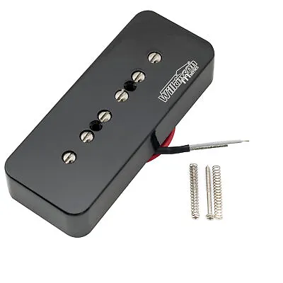 Wilkinson Low Gauss Black Iconic P90 Soapbar Single Coil Guitar Neck Pickup  • £18.28