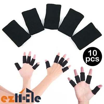 $7.99 • Buy 10x Finger Splint Stabiliser Finger Sleeves Thumb Support Protector Finger Brace