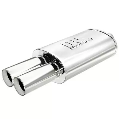 MagnaFlow Exhaust Muffler - Universal Performance Muffler With Tip - 2.25in. • $295.45