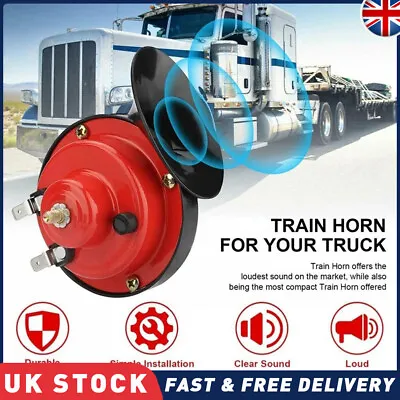 Loud 110-300DB 12V Electric Bull Horn Air Horn Raging Sound Fites For Car Truck • £10.99