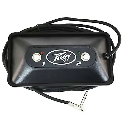 Peavey Multi-Purpose 2-Button Footswitch With LEDs • $55.94