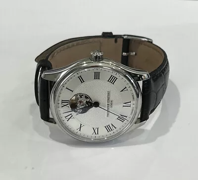 FREDERIQUE CONSTANT Classics 26 Jewels Black Leather Band FC-310X5TB2/3/4/5/6 • $600