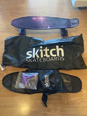 SKITCH Complete Skateboard Gift Set 22  Purple Galaxy • $34.99