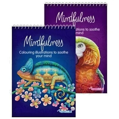 Anti - Stress Adult Colouring Books For Adults Teens MINDFULNESS NEW EDITION • £0.99