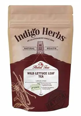 £10.95 • Buy Indigo Herbs Wild Lettuce Leaf Tea 50g Loose Leaf Lactuca Virosa
