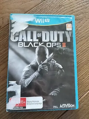 Call Of Duty Black Ops II 2 Nintendo Wii U Complete With Manual FREE POSTAGE  • $19.95