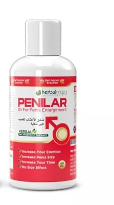 Herbal Maza Penilar 60ml Oil Lifetime Enlargement One Pack Best Results F/s • $25.65