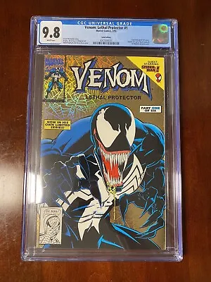 Venom: Lethal Protector 1 - Gold Edition! - CGC 9.8 • $1199