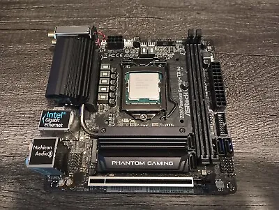 ASROCK Z390 Phantom Gaming-ITX/ac Motherboard Intel Core I7-9700K CPU Combo • $500