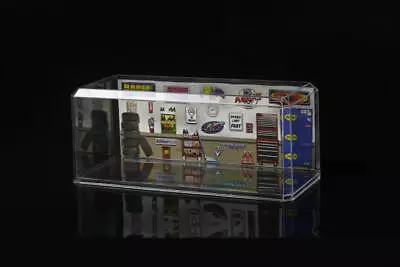 BACKROUND ONLY/Modern Garage For 1/18 Display Case PLEASE READREAD!!!!!!!! • $2.50