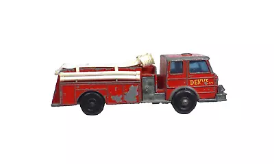 Vintage Matchbox Lesney #29 Red Fire Pumper Truck As-Is For Repair/Restoration • $4.89