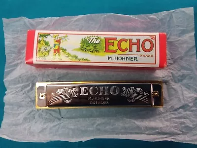 The Echo Harmonica ~ M. Hohner ~ Key Of C ~ New In Box • $30