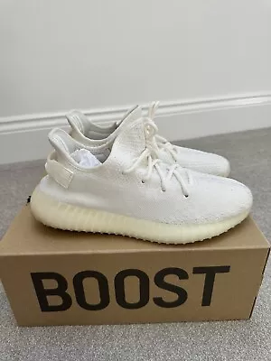 Adidas Yeezy BOOST 350 V2 CWHITE CP9366 UK 9.5 • £150