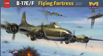 HK Models 01E05 1:32 Boeing B-17E/F Flying Fortress Aircraft Plastic Model Kit • $300.72