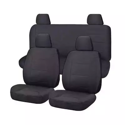 Heavy Duty Canvas Seat Covers For Nissan Navara D23 Series 1-2 Np300 Dual Cab... • $119.85