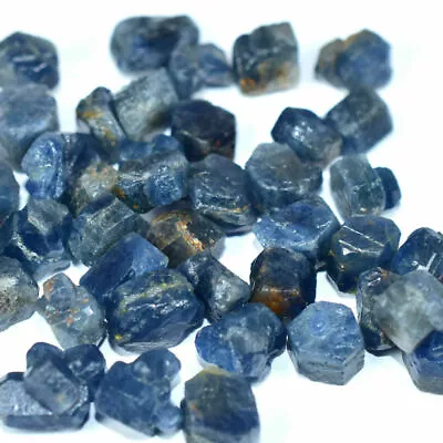 100% Natural Untreated BLUE SAPPHIRE BEAUTIFUL EARTH MINED ROUGH LOT. HGS125 • $18.28