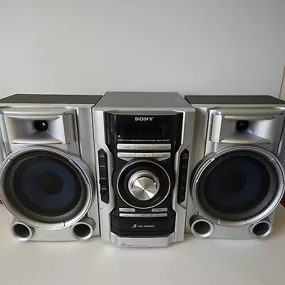 Sony MHC-EC55 Mini Component Stereo System 3 CD W/Speakers Tested/Works • $79