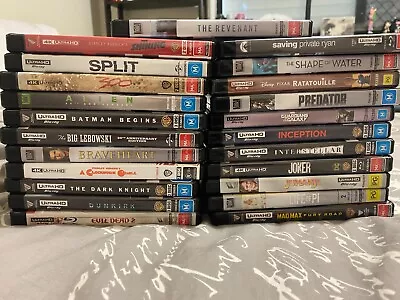 4k Movies - 23 All In Good Condition • $20