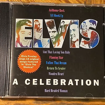 ELVIS PRESLEY - ELVIS A Celebration - CD ENTCD 9002 Rare (81) • $40.89