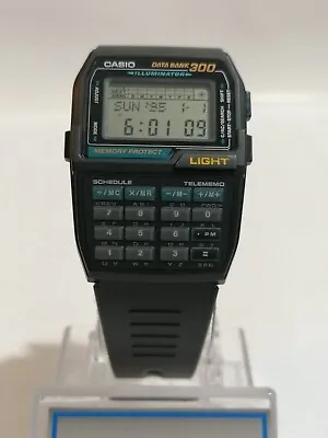 VINTAGE CASIO DBC-310 DATA BANK 300 CALCULATOR DIGITAL WATCH Module NO. 1478  • $245