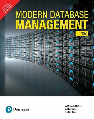 Modern Database Management 12th Edition 12e By A. Hoffer Jeffrey V. Ramesh • $28.99