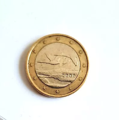 1 Euro Coin €1 Finland  2000 • £2