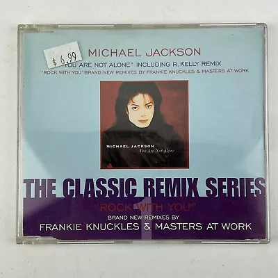 RARE 1995 CD - Michael Jackson – You Are Not Alone / Rock With You - UK Remix • $12.95
