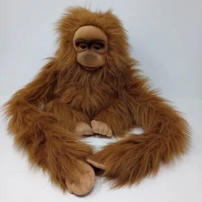 Hosung Baby Monkey Chimpanzee Vintage 1994 Hand Puppet 14” Plush Figure Toy • $18.99