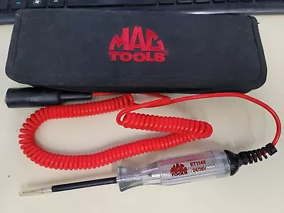 Mac Tools # Et114x 24v/36v Circuit Tester Tool W/ Case • $59.98