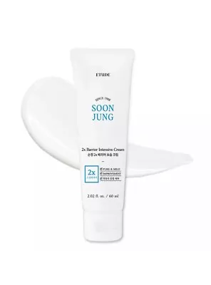 Etude House Soon Jung 2x Barrier Intensive Cream 2.02/60ml NIB! Free Shipping! • $25