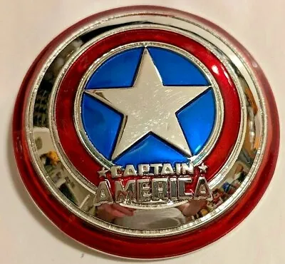 Classic Design Captain America Shield Belt Buckle Metal Cosplay Or Just Wear • $14