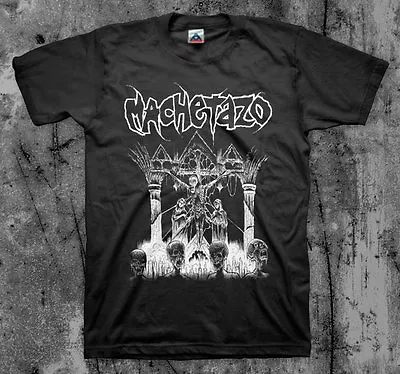 Machetazo - 'Necro'' T Shirt (Grind Cripple Bastards SOB Napalm Nashgul) • $20