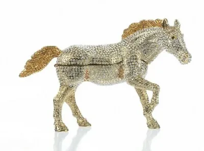 Large Horse LIMITED EDITION Trinket Box  Keren Kopal & Austrian Crystals  • $710