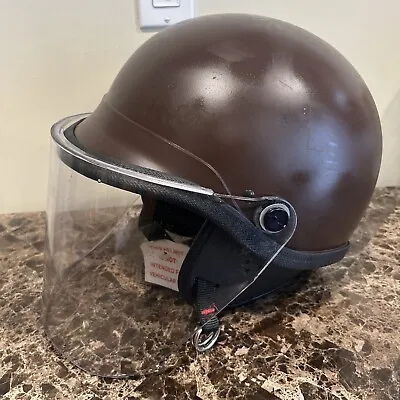 Vintage 1992 PREMIER CROWN 906 Model C-3 Riot Control Duty Helmet - Size Medium • $44.99