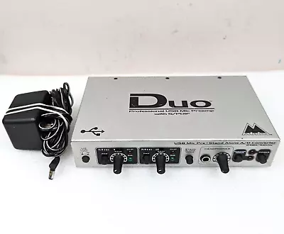 M-Audio Duo Professional USB Mic Preamp S/PDIF Mic Pre-Stand Alone A/D Converter • $45.08