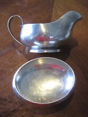 Vintage Antique Germany Adolf Mogler 800 Silver Creamer & Sugar Bowl Set • $41.55