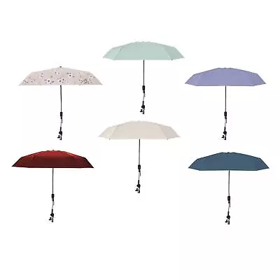 Beach Umbrella Foldable Baby Pram Umbrella For Patio Chair Fishing Golf Cart • $43.15