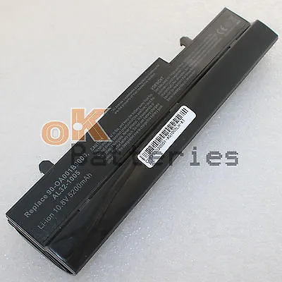 6 Cell Battery For Asus Eee PC ML32-1005 TL31-1005 TL32-1005 990AAS168288 Black • $20.14