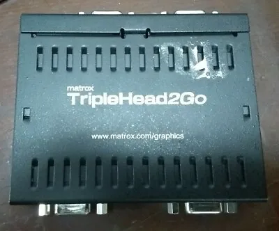 Matrox TripleHead2Go T2G-A3AF Multi Display VGA • $74.99