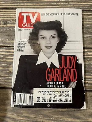 February 2001 TV Guide Judy Garland A Powerful And Touching TV Movie Issue 2500 • $7.79